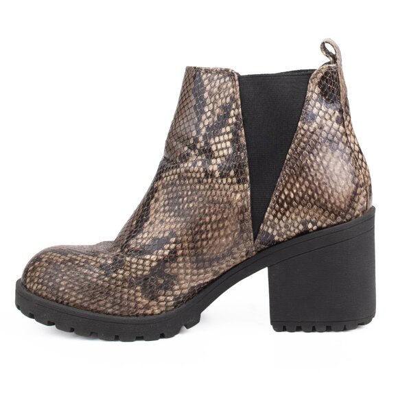 Dirty Laundry Lita Python Snake Print Chelsea Boots – Women’s 6 - Picture 11 of 14